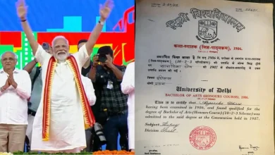 TMC MP Sagarika Ghose Displays Delhi University Degree, Challenges PM Modi to Reveal His