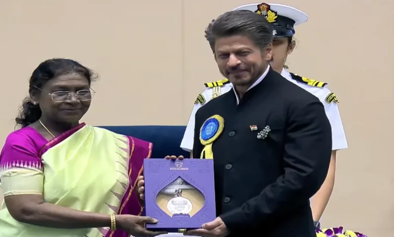  71st National Film Awards: Shah Rukh Khan wins Best Actor for Jawan, Rani Mukerji bags Best Actress for Mrs Chatterjee vs Norway | VIDEO