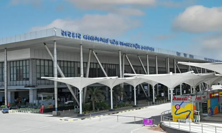 Ahmedabad Airport received bomb threat on Sunday.