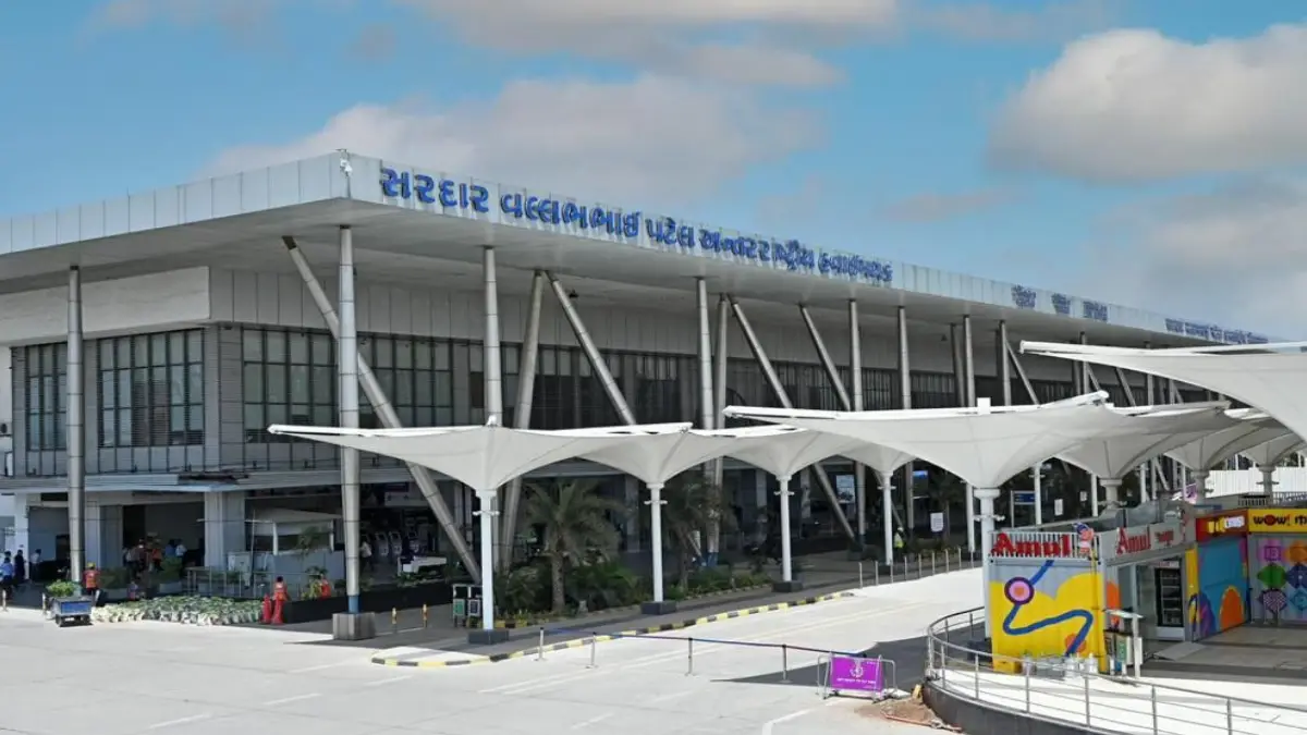 Ahmedabad Airport received bomb threat on Sunday.