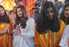 Aishwarya Rai and Aaradhya Bachchan Embrace Tradition at Mumbai’s GSB Ganpati Pandal