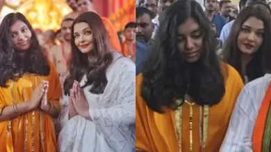 Aishwarya Rai and Aaradhya Bachchan Embrace Tradition at Mumbai’s GSB Ganpati Pandal