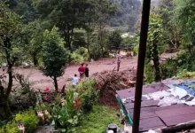 Torrential Cloudburst Devastates Uttarakhand Village, Leaving Five Feared Lost in Debris