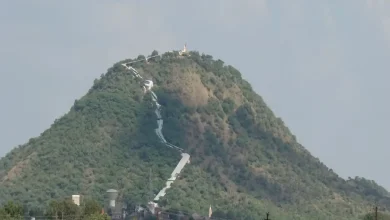 Gujarat's first funicular coach system project is being built on the holy pilgrimage site Chotila Dungar.