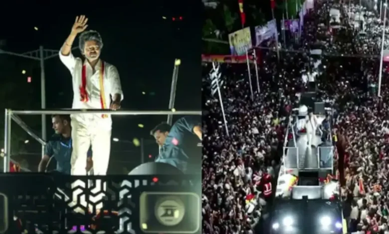 A 'deliberate display of political power' by actor and TVK chief Vijay led to the death of 41 people at the stampede in Tamil Nadu's Karur Sunday evening, the police said in a FIR.