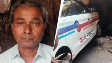A tea stall vendor was killed after being run over by a Delhi Police vehicle in the city’s Gole Market area on Thursday morning.