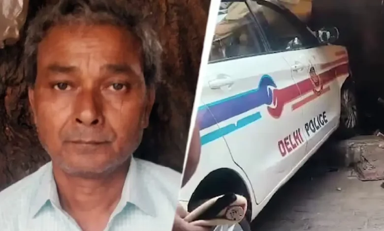 A tea stall vendor was killed after being run over by a Delhi Police vehicle in the city’s Gole Market area on Thursday morning.