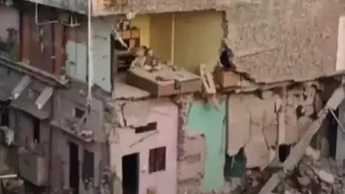 Four-Storey Building Collapses in Delhi's Subzi Mandi, No Injuries Reported