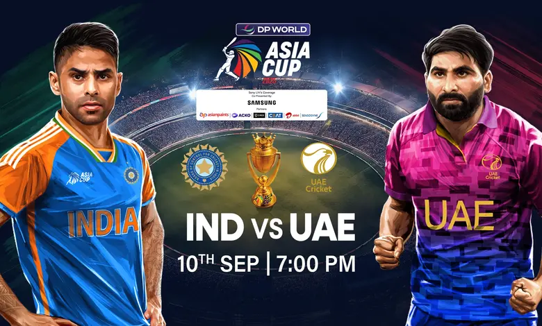 World Champions India Take on Dark Horses UAE Today