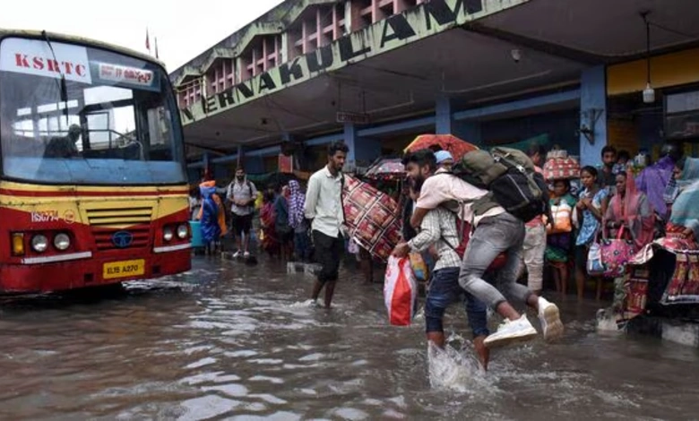 Torrential Downpours Force School Closures in Kerala's Capital: IMD Warns of Escalating Storms