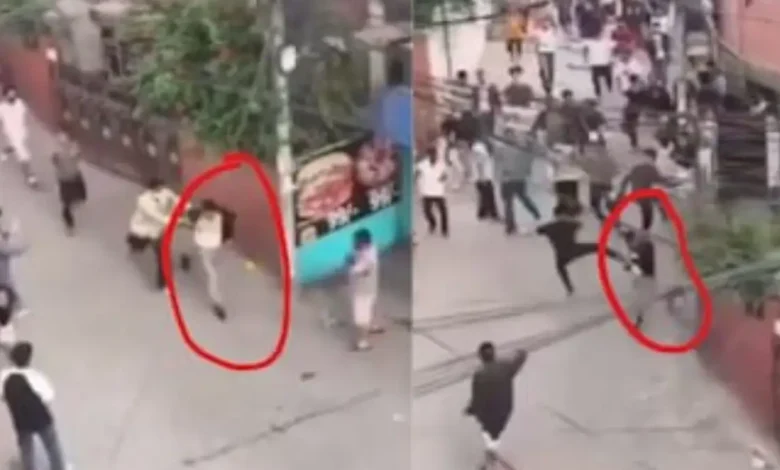As Nepal’s KP Sharma Oli government collapses in the face of massive protests over corruption and social media ban, a video surfaced on Tuesday in which Finance Minister Bishnu Prasad Paudel was chased on a road and thrashed by demonstrators.