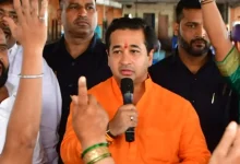 New BJP Minister Nitesh Rane on Saturday took a swipe at Shiv Sena (UBT) leader Aaditya Thackeray.