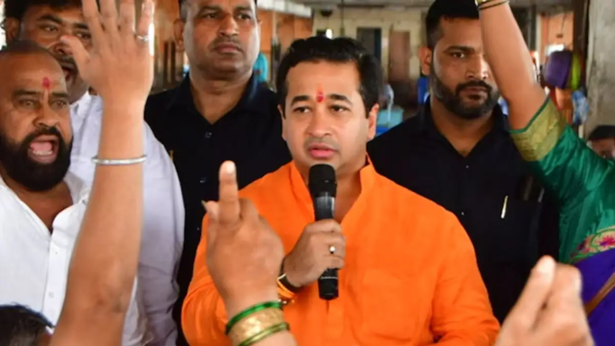 New BJP Minister Nitesh Rane on Saturday took a swipe at Shiv Sena (UBT) leader Aaditya Thackeray.