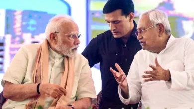 Bihar Chief Minister Nitish Kumar, who earned the moniker of "paltu Ram” after shifting political alliance a number of times, on Monday.