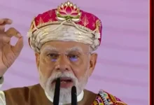 Prime Minister Narendra Modi, addressing a massive rally in Dhar on his 75th birthday.