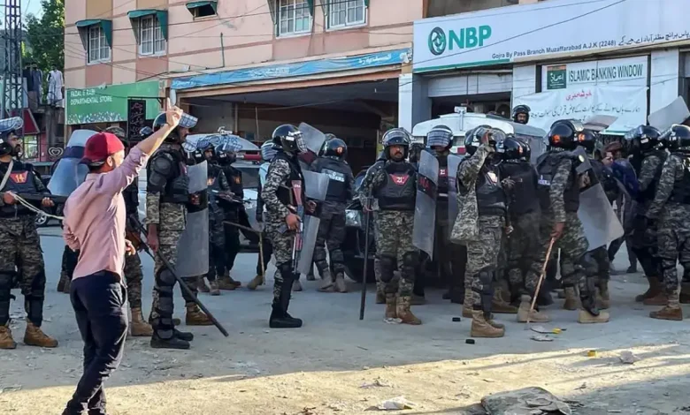 PoK is witnessing one of its largest protests in recent history, as the AAC launched sweeping demonstrations across the region.