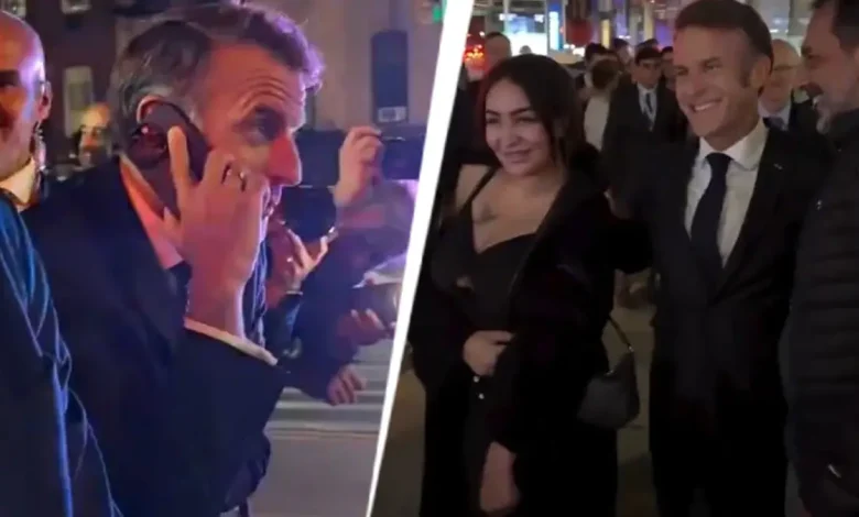 After a long-winding speech at the United Nations General Assembly French President Emmanuel Macron was returning to the embassy to retire for the day.
