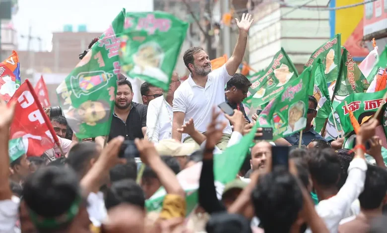 Congress leader Rahul Gandhi on Monday launched a fresh attack on the BJP-led central government, warning that the Congress would soon drop a “hydrogen bomb” of revelations on alleged voter list manipulation.
