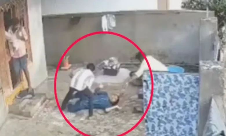 A young woman who married against her parents’ wishes was allegedly taken away by her family from her in-laws’ residence in Hyderabad’s Narsampally village on Wednesday.