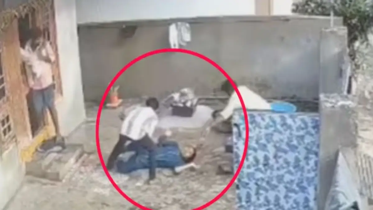 A young woman who married against her parents’ wishes was allegedly taken away by her family from her in-laws’ residence in Hyderabad’s Narsampally village on Wednesday.
