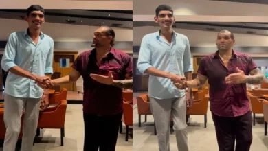 ‘Pehli Baar Upar Dekh Raha Hoon.’: Meet the Indian teen who makes The Great Khali appear small
