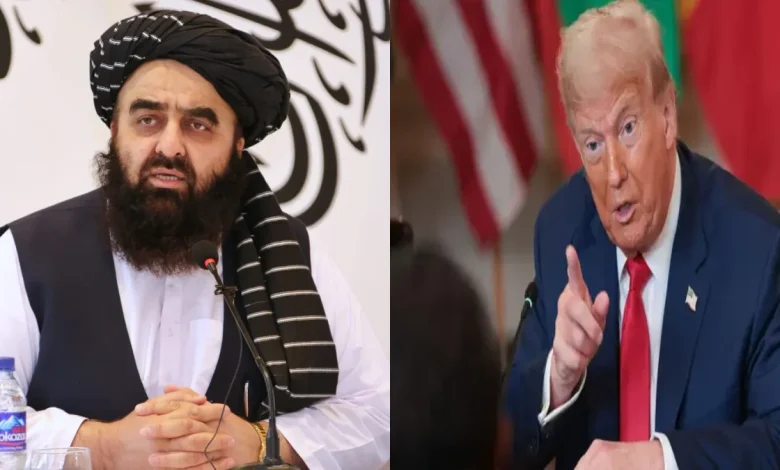 Afghan FM Amir Khan Muttaqi on Trump's Bid take Take Bagram Airbase Not Even a Meter of Afghanistan's Land will be Given to The Americans