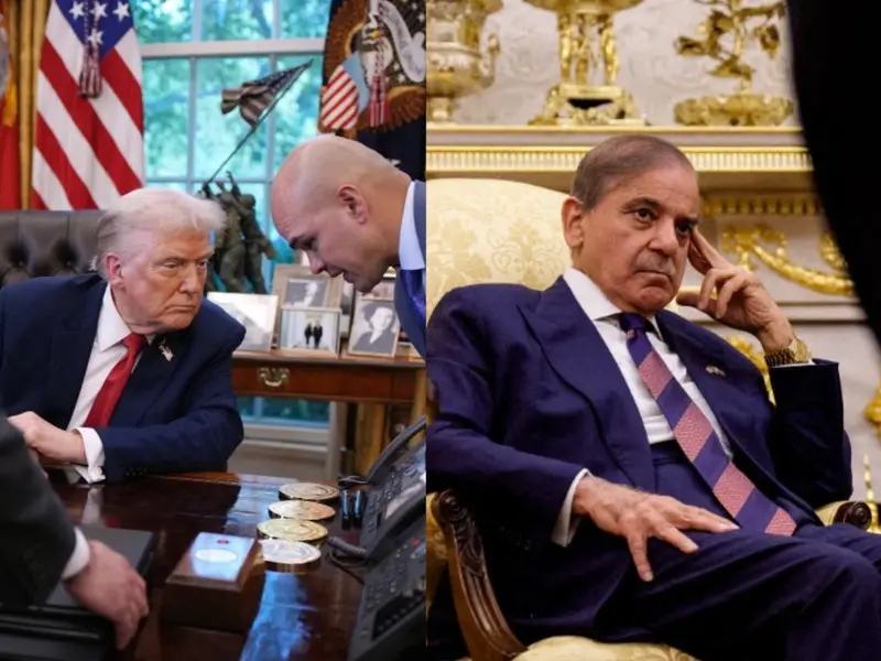 After Hour-Long Wait, Shehbaz Sharif and Asim Munir Meet Trump as Pakistan hails ‘Red-Carpet’ Welcome