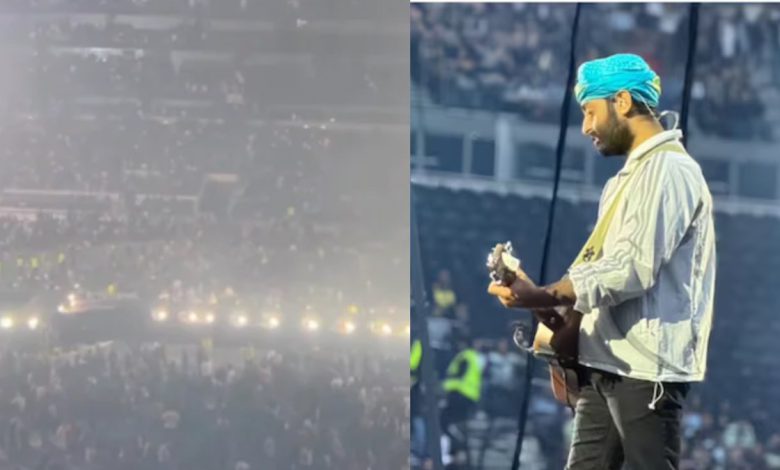 Arijit Singh’s London Concert After Power Shutdown Due to Curfew; Viral Video Draws Mixed Reactions