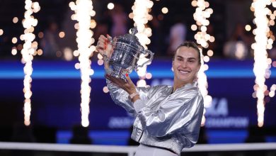 Aryna Sabalenka becomes first woman since Serena to defend US Open title