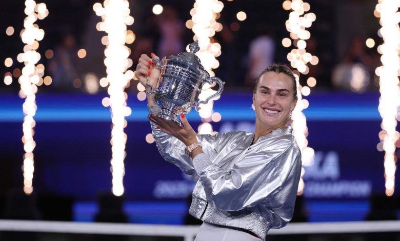 Aryna Sabalenka becomes first woman since Serena to defend US Open title