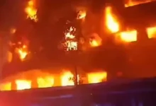 Firefighters Battle Intense Blaze at Bhiwandi Dyeing Factory