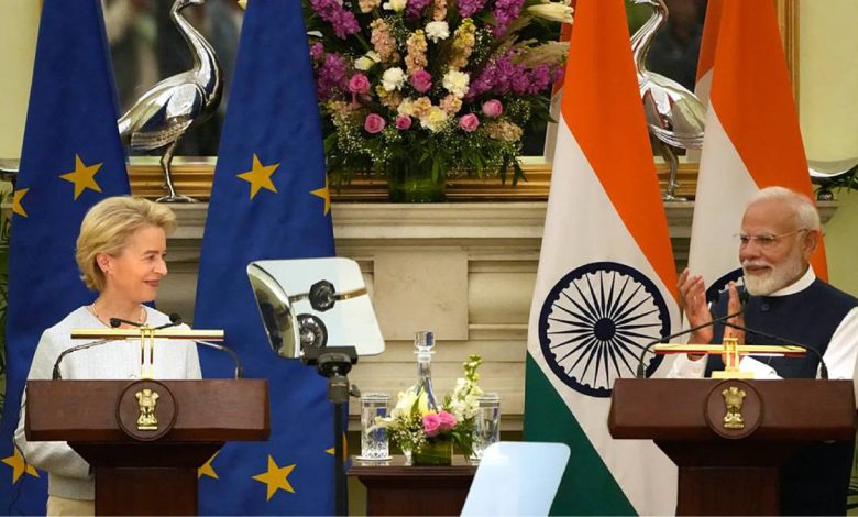 EU Sets Sights on Stronger India Ties: New Agenda Targets FTA by 2025, Tech Collaboration, and Security Boost
