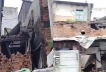 Heavy Rains Trigger Building Collapses in Ahmedabad, 5 Injured