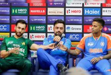 Did a mic exchange happen between Suryakumar and the Pakistani captain, but they still shook hands?