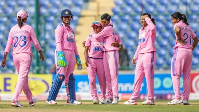 Why are Indian women cricketers wearing pink today?