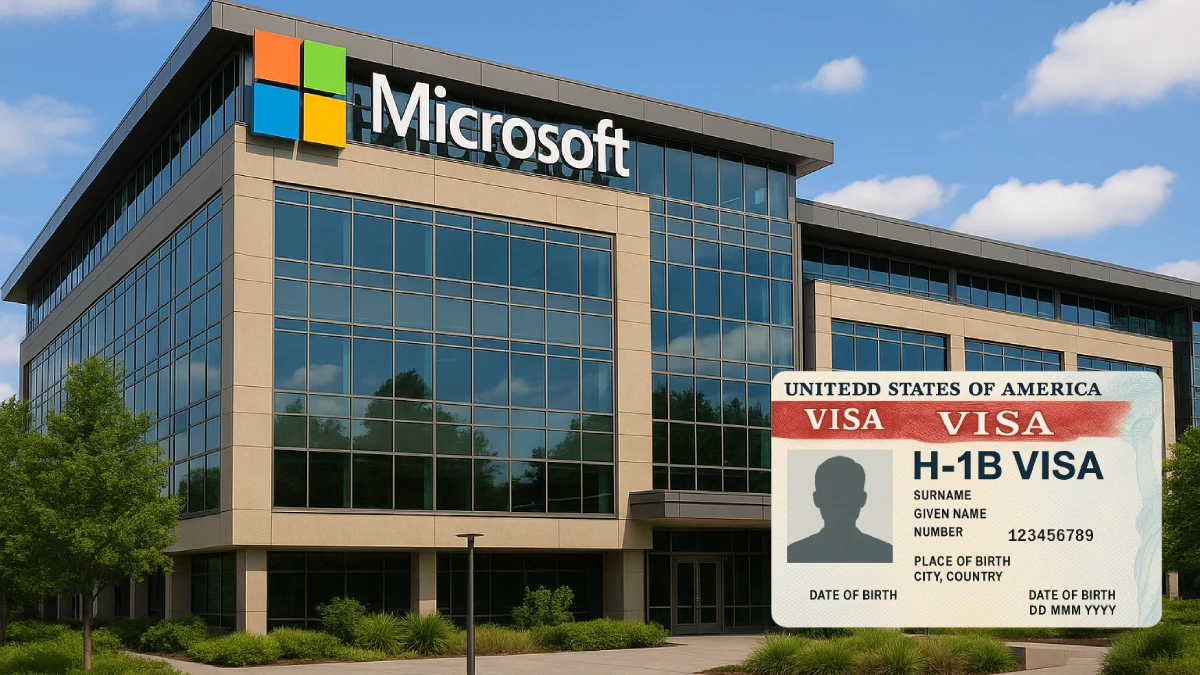 Microsoft Issues 24-Hour Deadline Warning to Indian and Foreign Staff as H-1B Visa Fee Hikes to $100,000