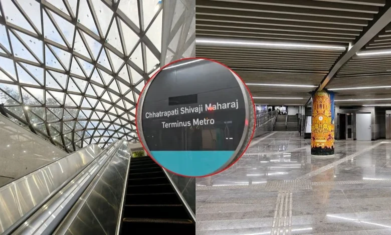 Mumbai Metro 3: First Look at Iconic Csmt Station on Aqua Line Unveiled; Blends Heritage With Modern Design