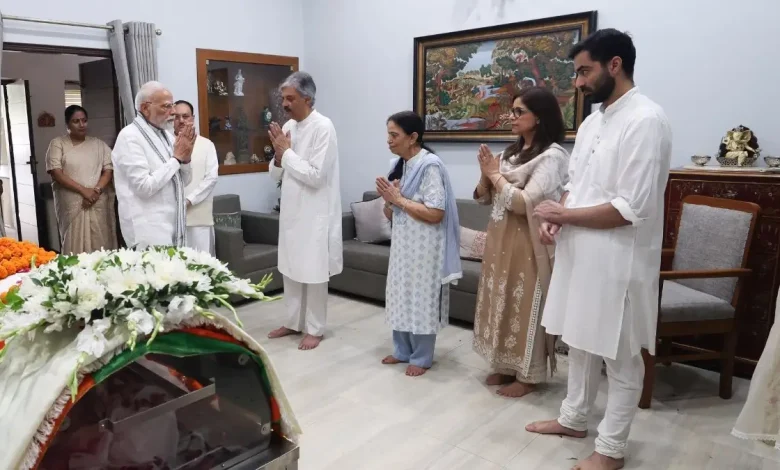 PM Modi Pays Tribute to Vijay Kumar Malhotra, Remembering His Role in Strengthening Delhi BJP