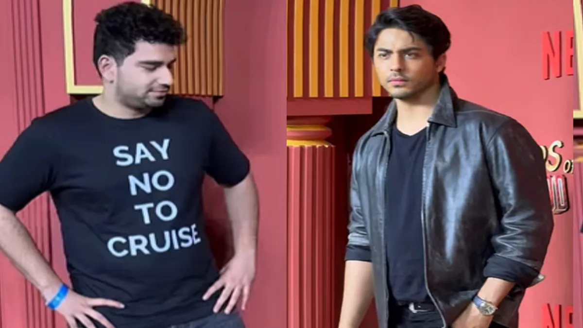 Samay Raina’s ‘Say No to Cruise’ T-Shirt at Aryan Khan’s Premiere Sparks Social Media Debate: ‘Is it a dig at his drugs case?’