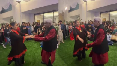 Shabana Azmi-Javed Akhtar’s dance to ‘Pretty Little Baby’ steals the show at 75th birthday bash, video goes viral