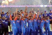 India refuse Asia Cup trophy from PCB chief, celebrate empty-handed on stage