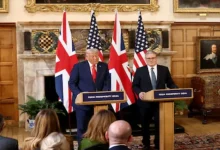 Trump Admits Ukraine War "Not Easy to Solve," Says Putin Has "Let Him Down" in Joint Presser with UK PM