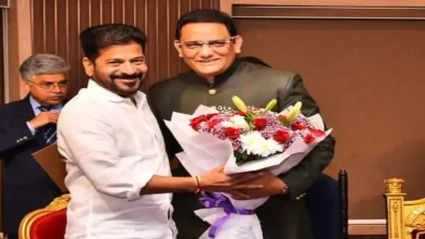 Congress leader and former cricketer Mohammad Azharuddin was sworn in as a minister in Telangana Chief Minister A Revanth Reddy’s cabinet on Friday.