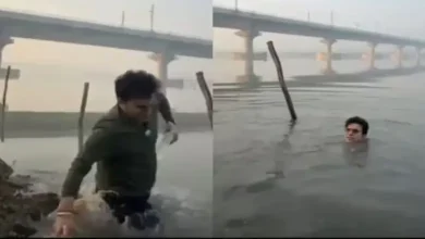 BJP Lawmaker's Plunge: Slips into Yamuna Mid-Reel Promoting 'Pristine' Waters