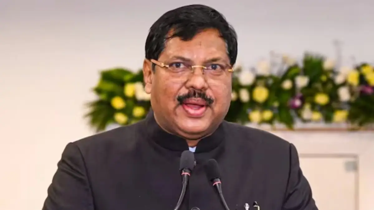 The Supreme Court on Monday witnessed a dramatic scene when a lawyer attempted to throw a shoe at Chief Justice of India BR Gavai during a hearing.