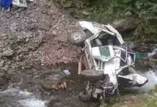 Eight people were killed and 10 others injured when a jeep carrying 18 passengers plunged some 700 feet down a hillside in Nepal's Karnali province, police said on Saturday