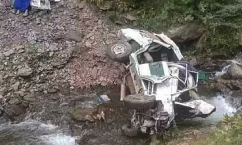 Eight people were killed and 10 others injured when a jeep carrying 18 passengers plunged some 700 feet down a hillside in Nepal's Karnali province, police said on Saturday