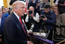 Trump on Monday warned that tariffs as high as 155 percent could be imposed on Chinese goods come November 1 unless President Xi Jinping signs what he called a fair deal with Washington.