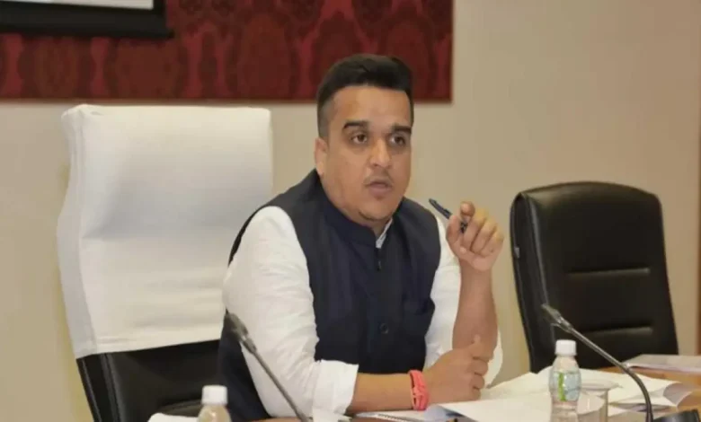 Harsh Sanghvi has taken oath as Deputy Chief Minister.