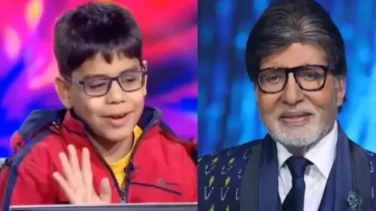 Fifth standard student from Gujarat has become a central point of social media discussion following his appearance on Season 17 of KBC.